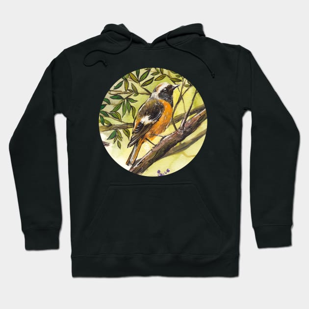 Bird Illustration Hoodie by duygutopcu